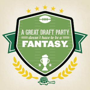 A great draft party doesn't have to be a fantasy